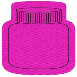 Hot Pink Custom Medicine Bottle Jar Opener
