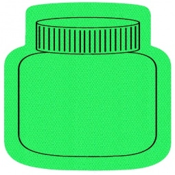 Kelly Green Custom Medicine Bottle Jar Opener