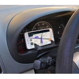 Full Color Mini Roadster Custom Cell Phone Holder - In Use