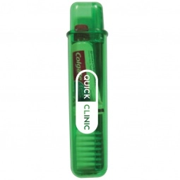 Trans Green - Travel Custom Toothbrush w/ Colgate Toothpaste