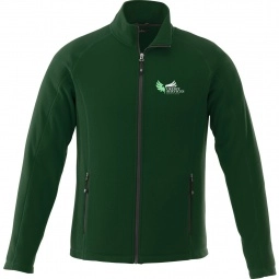 Forest Green - Elevate Microfleece Custom Jackets - Men's