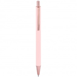 Pink - Aluminum Custom Pen w/ Rose Gold Accents