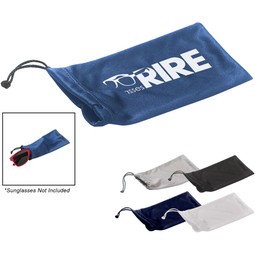 Group - Microfiber Custom Pouches w/ Drawstring