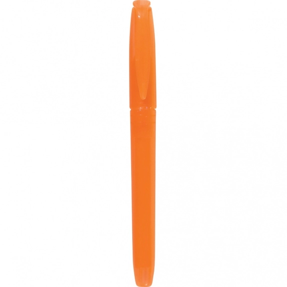 Orange Pocket Clip Promotional Highlighter
