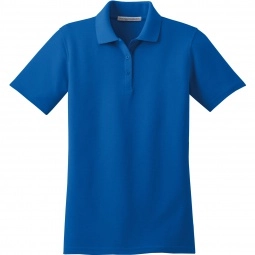 Royal Blue Port Authority Stain-Resistant Custom Polo - Women's