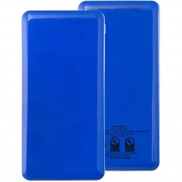 Blue UL Certified Tablet Custom Power Bank - 11000 mAh