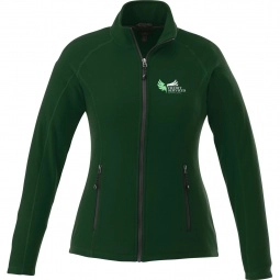 Forest Green - Elevate Microfleece Custom Jackets - Women's
