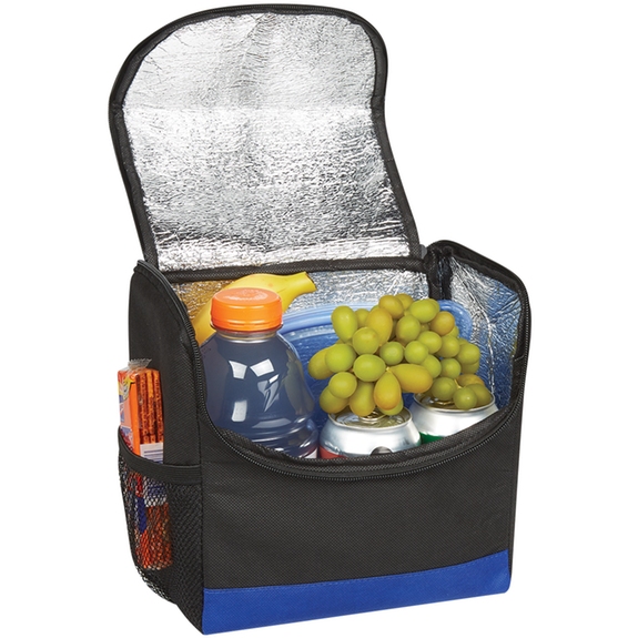 Open - Thrifty Non-Woven Custom Lunch Cooler Bag