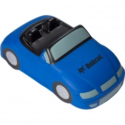 Blue Convertible Car Budget Promo Stress Ball