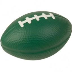 Dark Green Football Logo Stress Ball 