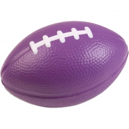 Purple Football Logo Stress Ball 