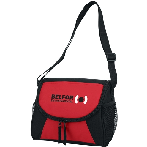 Red/Black Personal Promotional Lunch Bag