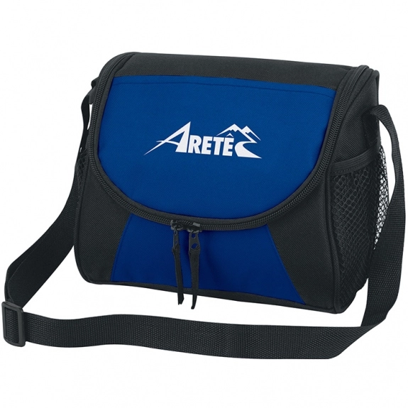 Royal Blue/Black Personal Promotional Lunch Bag