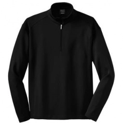 Black Nike Sport Cover-Up Long Sleeve Custom Shirt