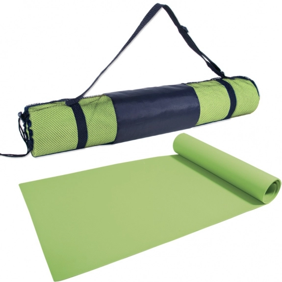 Lime Green On-the-Go Customized Yoga Mat