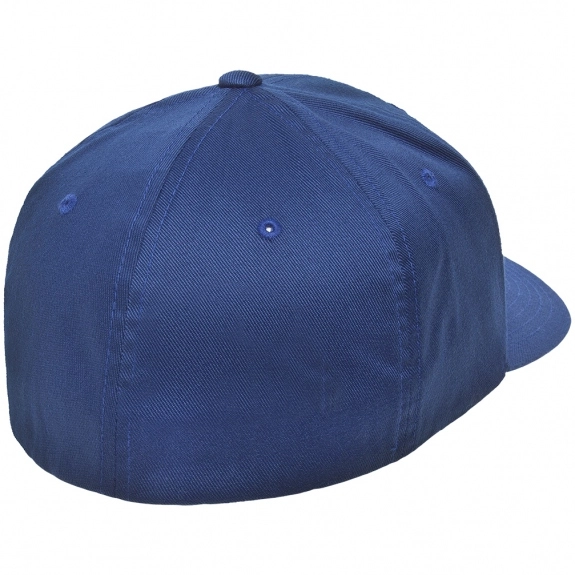 Back Yupoong Wooly Structured Promotional Cap - Youth