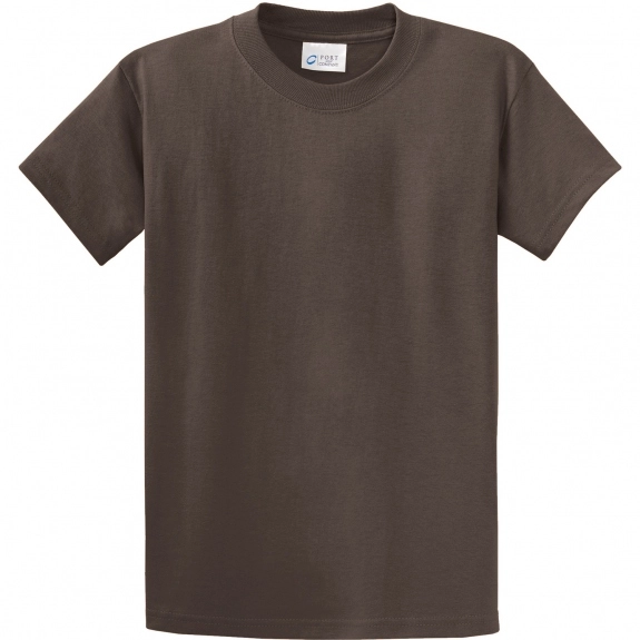 Brown Port & Company Essential Logo T-Shirt - Men's Tall - Colors