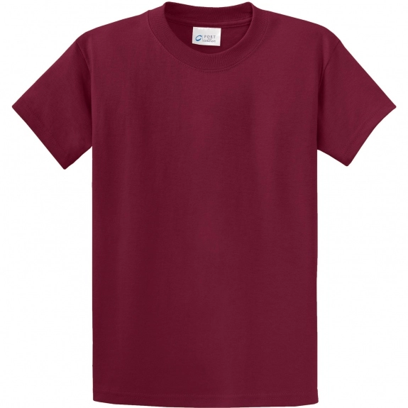Cardinal Port & Company Essential Logo T-Shirt - Men's Tall - Colors