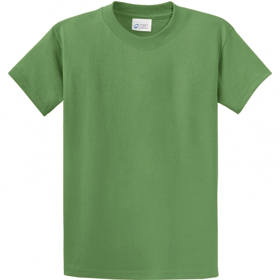 Dill Green Port & Company Essential Logo T-Shirt - Men's Tall - Colors