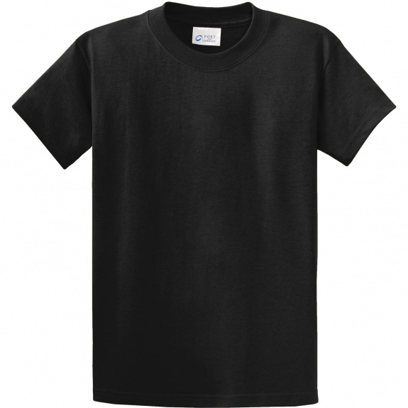 Black Port & Company Essential Logo T-Shirt - Men's Tall - Colors