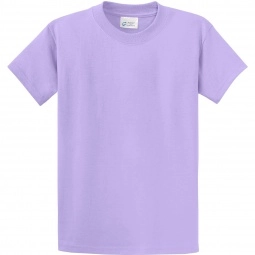 Lavender Port & Company Essential Logo T-Shirt - Men's Tall