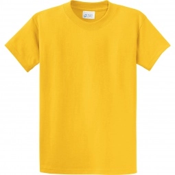 Lemon Yellow Port & Company Essential Logo T-Shirt - Men's Tall
