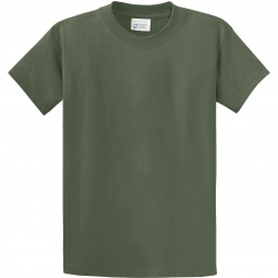 Olive Port & Company Essential Logo T-Shirt - Men's Tall
