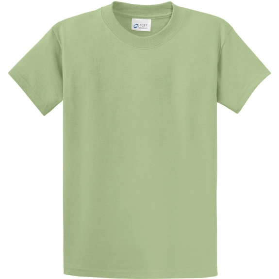 Pistachio Port & Company Essential Logo T-Shirt - Men's Tall