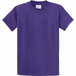 Purple Port & Company Essential Logo T-Shirt - Men's Tall
