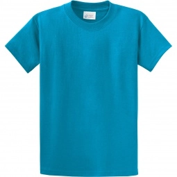 Turquoise Port & Company Essential Logo T-Shirt - Men's Tall