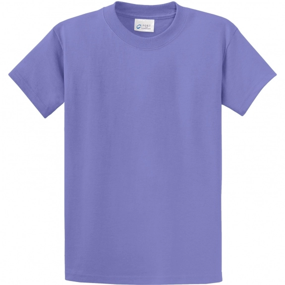 Violet Port & Company Essential Logo T-Shirt - Men's Tall