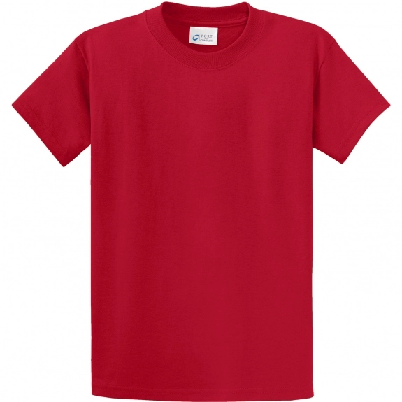 Red Port & Company Essential Logo T-Shirt - Men's Tall - Colors