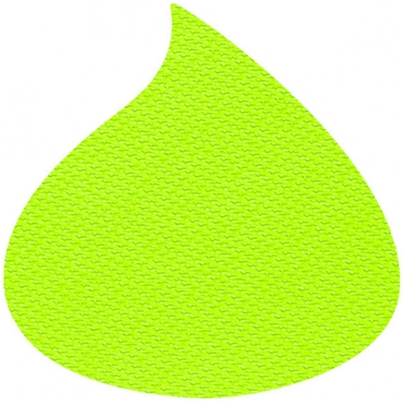 Seafoam Green Water Drop/Flame Promotional Jar Opener
