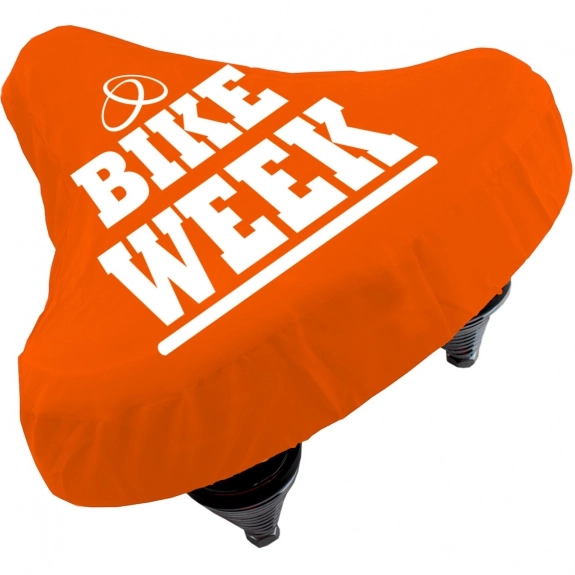 Orange Bicycle Custom Seat Covers