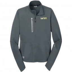Gear Grey OGIO Endurance Fulcrum Full Zip Custom Jackets - Men's