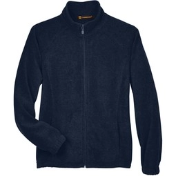 Navy - Harriton Full-Zip Custom Fleece Jacket - Women's