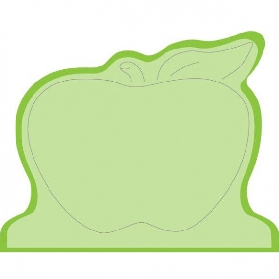 Translucent Lime Green Press n' Stick Custom Calendar - Apple
