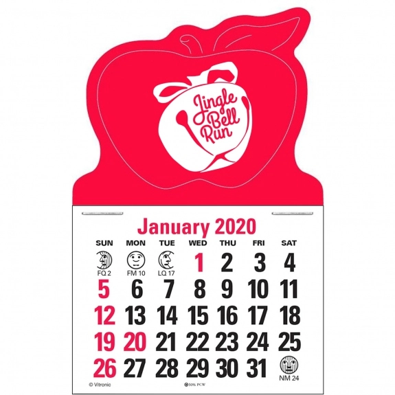 Press n Stick Custom Calendar Apple Promotional Calendar