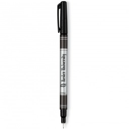 Silver/Black Sharpie Promotional Marker Pen 