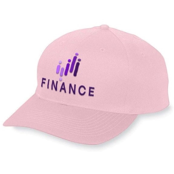 Light pink 6-Panel Low Profile Snapback Promotional Cap - Youth