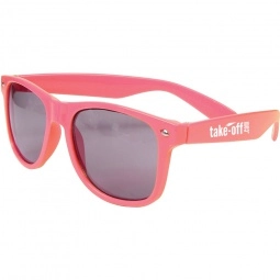 Pink Glossy Frame Custom Sunglasses