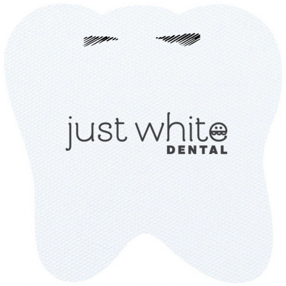 White Promotional Tooth Jar Opener