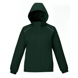 Forest Green Core365 Brisk Insulated Custom Jacket