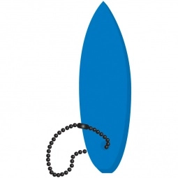 Blue Foam Floating Surfboard Custom Logo Keytag