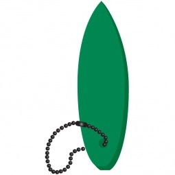 Green Foam Floating Surfboard Custom Logo Keytag