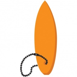 Orange Foam Floating Surfboard Custom Logo Keytag