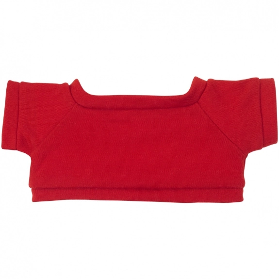 Red Plush Big Paw Teddy Bear w/ Shirt - 6"