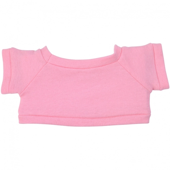 Pink Plush Big Paw Teddy Bear w/ Shirt - 6"