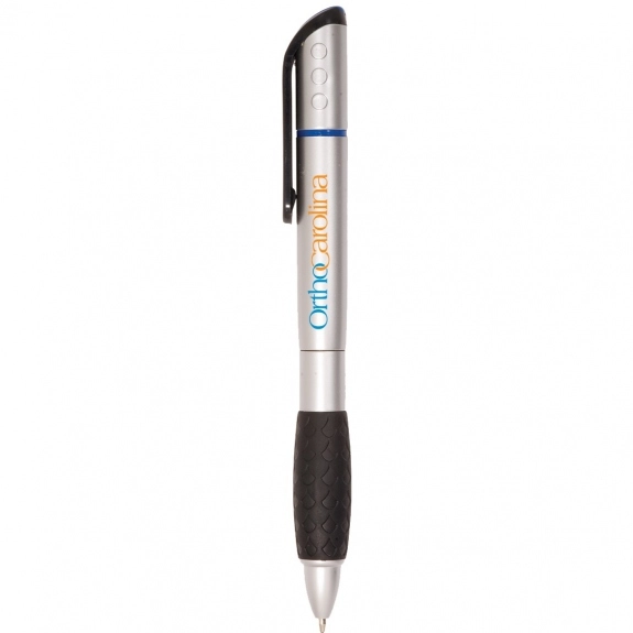 Blue - 2-in-1 Promotional Pen & Highlighter Combo