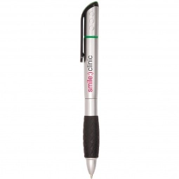 Green - 2-in-1 Promotional Pen & Highlighter Combo